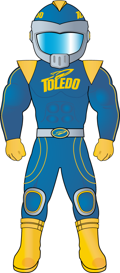 Toledo Rockets 2009-2015 Mascot Logo t shirts iron on transfers